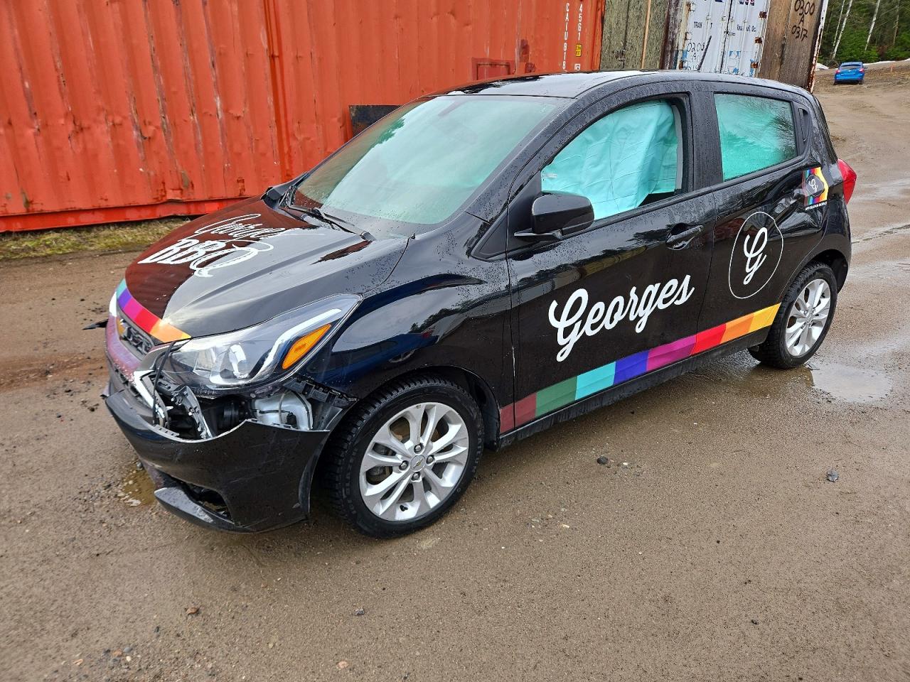 2022 Chevrolet Spark 1LT, VIN KL8CD6SA1NC028608 — Бок