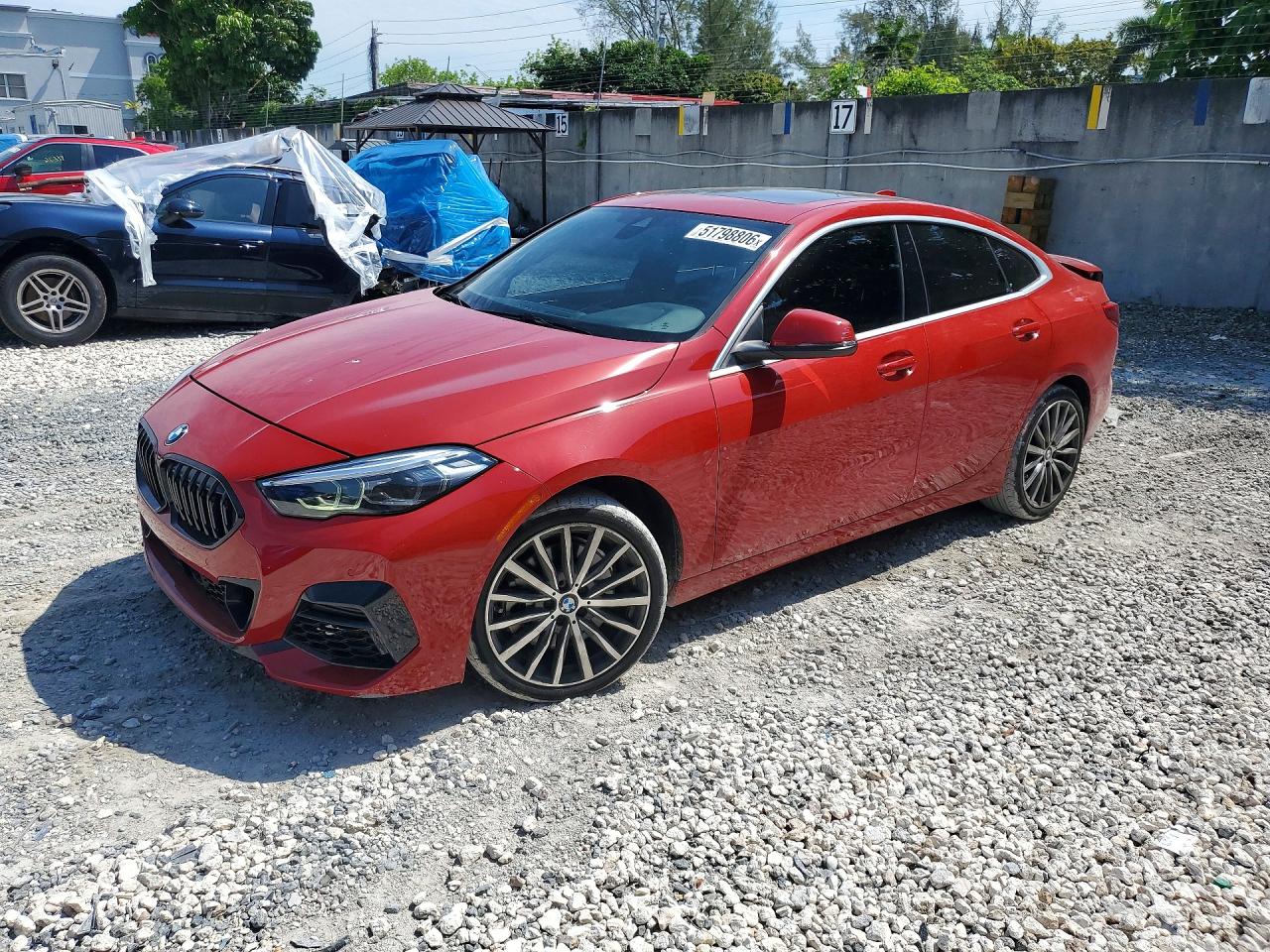 2022 BMW 2 Series 228i, VIN WBA53AK00N7K04325 — Rear end