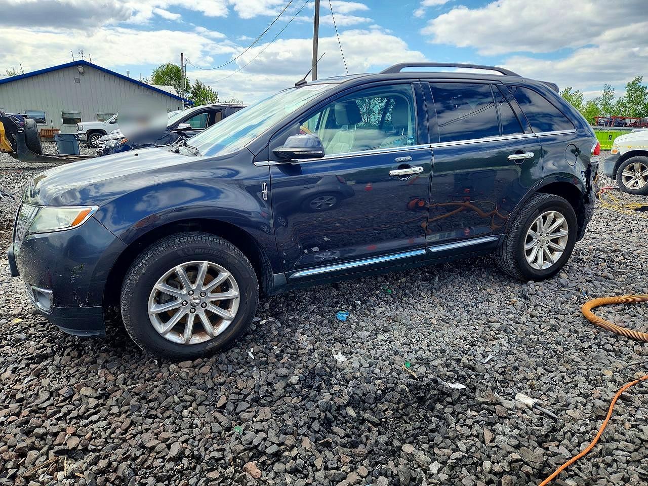 2014 Lincoln MKX, VIN 2LMDJ6JK6EBL20110 — Мелкие вмятины и царапины