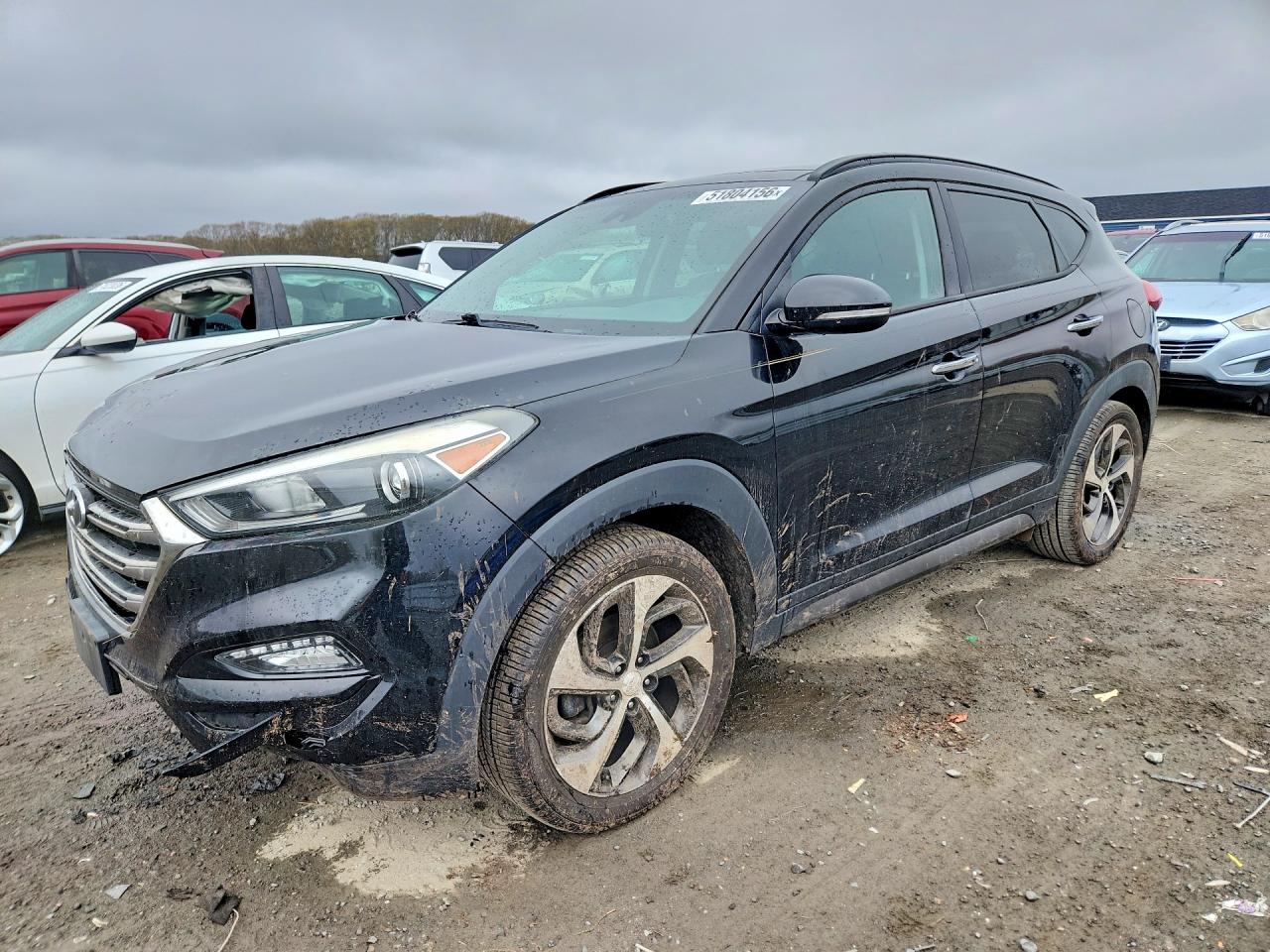 2016 Hyundai Tucson Sport, VIN KM8J3CA22GU205167 — Undercarriage
