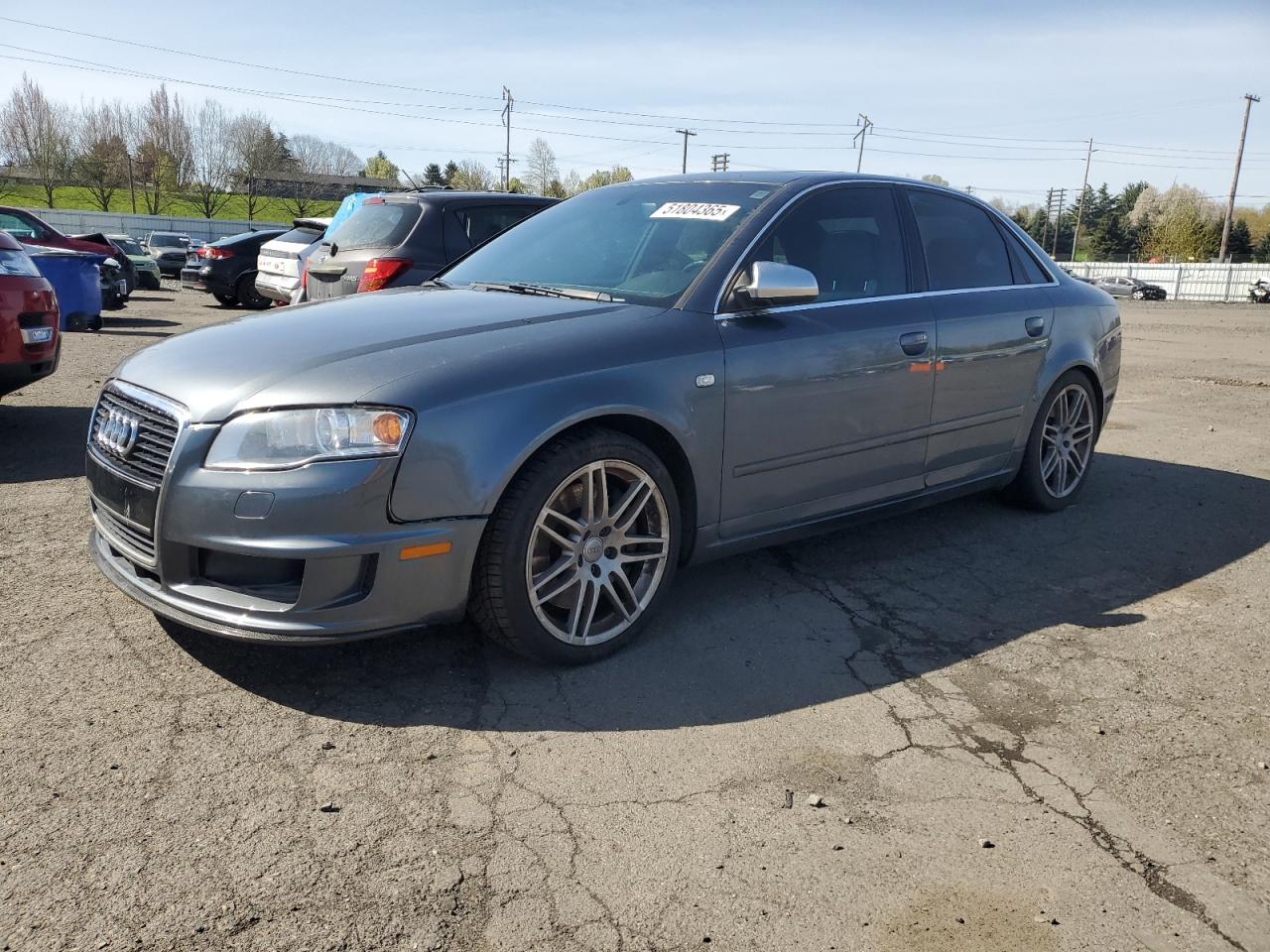 2008 Audi S4, VIN WAUGL78E38A146751 — Механическое