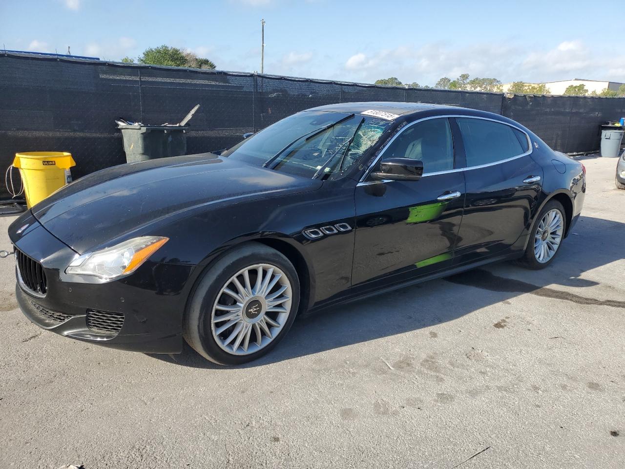 2014 Maserati Quattroporte S Q4, VIN ZAM56RRA4E1096491 — Roof