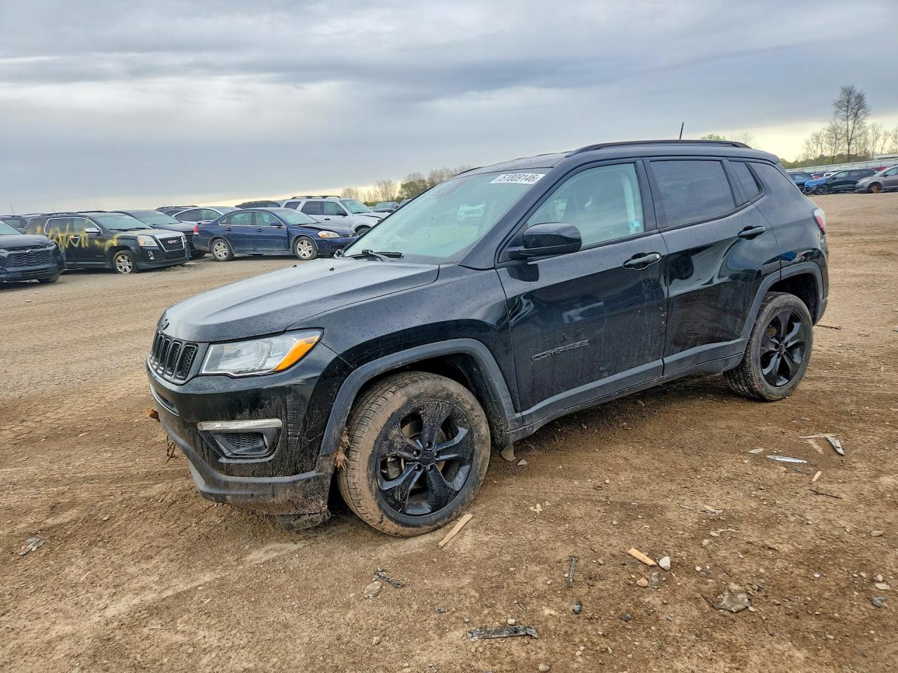 2018 Jeep Compass Altitude, VIN 3C4NJDBB0JT315409 — Front end