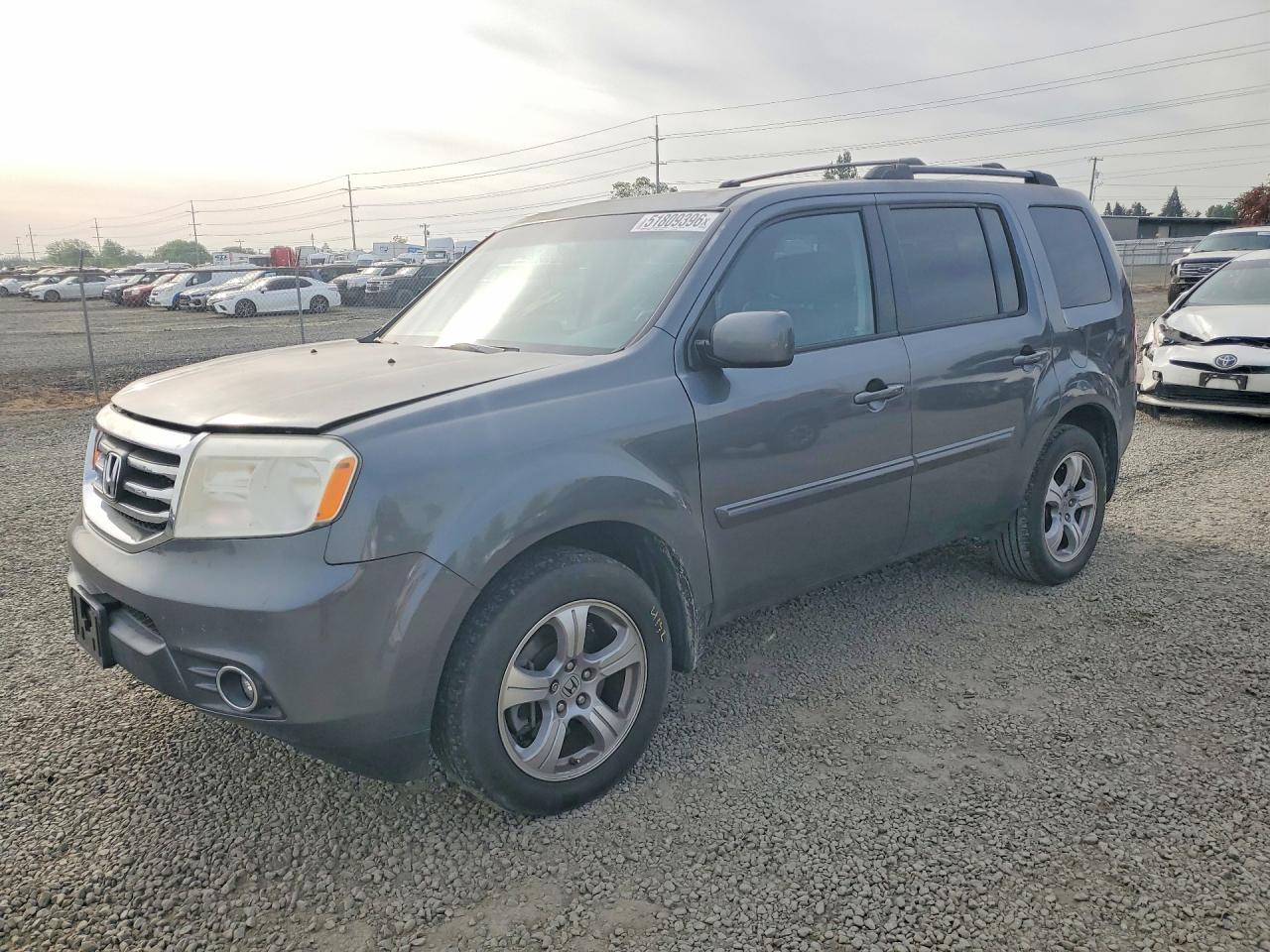 2013 Honda Pilot EX-L, VIN 5FNYF3H51DB002902 — Front end