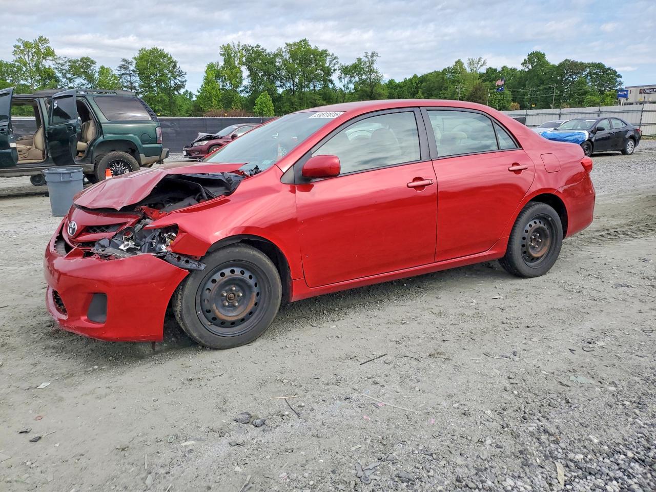 2012 Toyota Corolla LE, VIN 2T1BU4EE2CC915256 — Front end