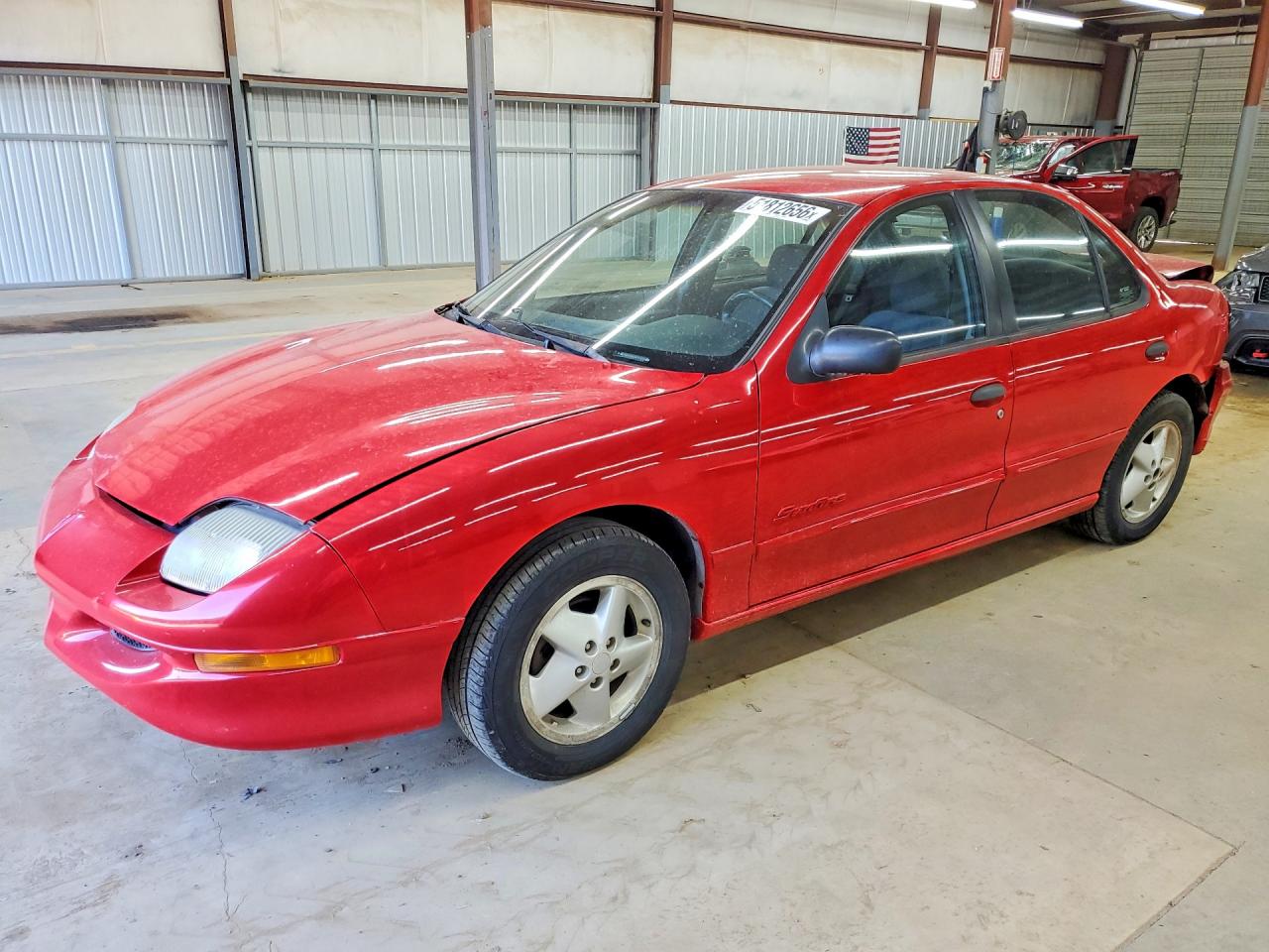 1995 Pontiac Sunfire SE, VIN 1G2JB5243S7513933 — Зад
