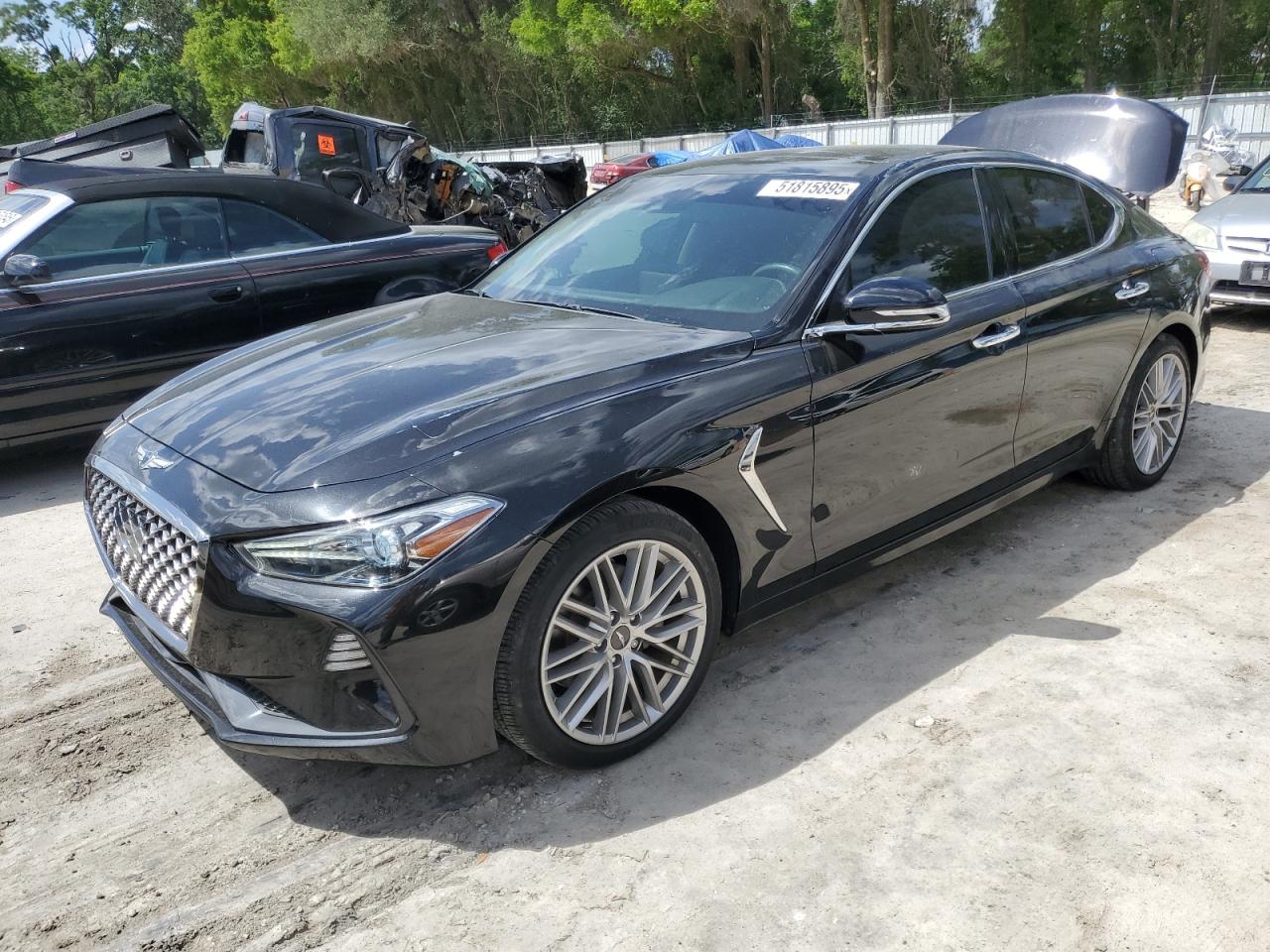 2021 Genesis G70 2.0T, VIN KMTG34LA0MU074200 — All over