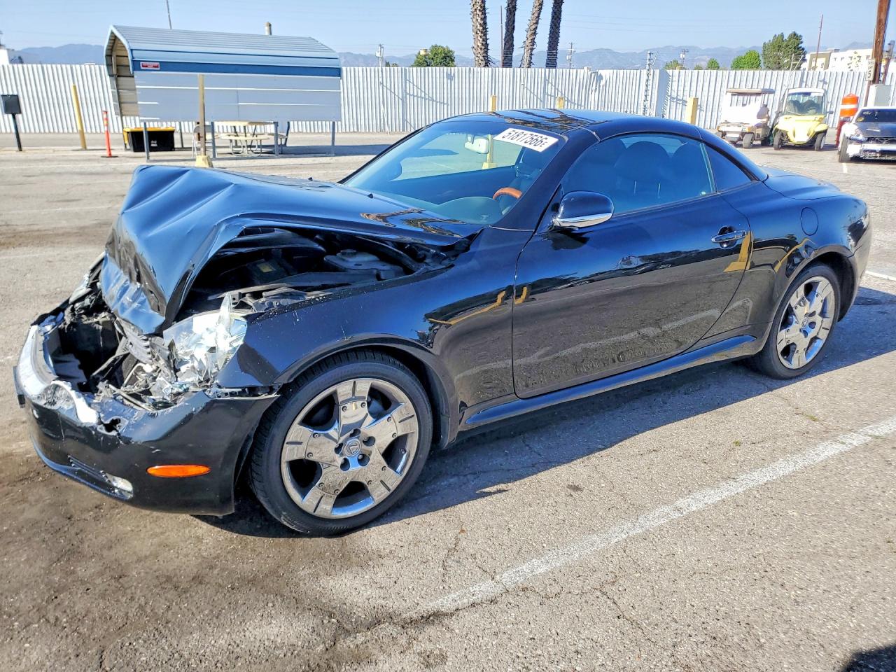 2005 Lexus SC 430, VIN JTHFN48YX50071581 — Front end