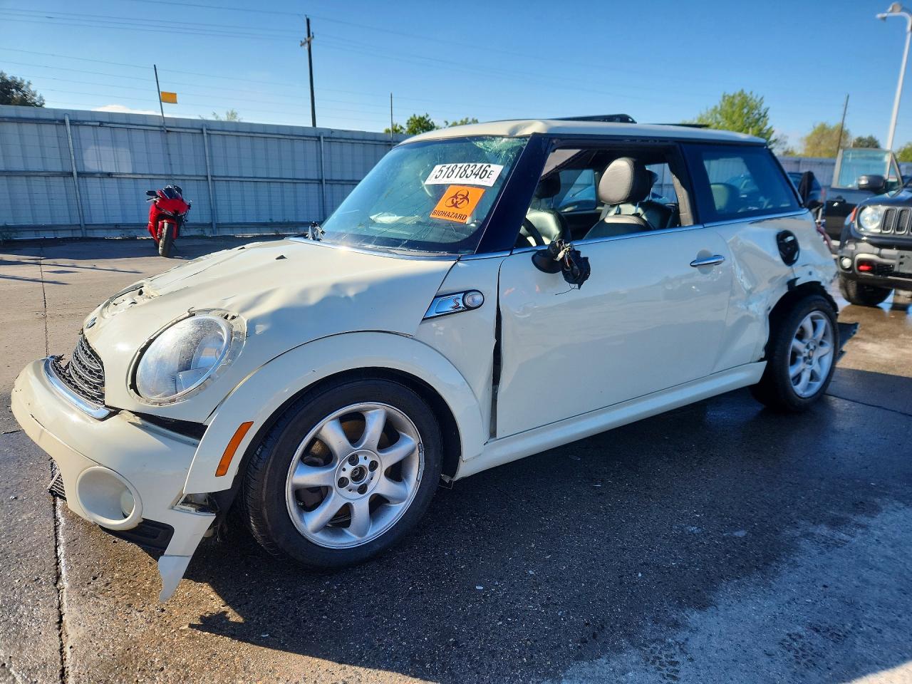 2010 MINI Hardtop S, VIN WMWMF7C56ATX44814 — Rollover