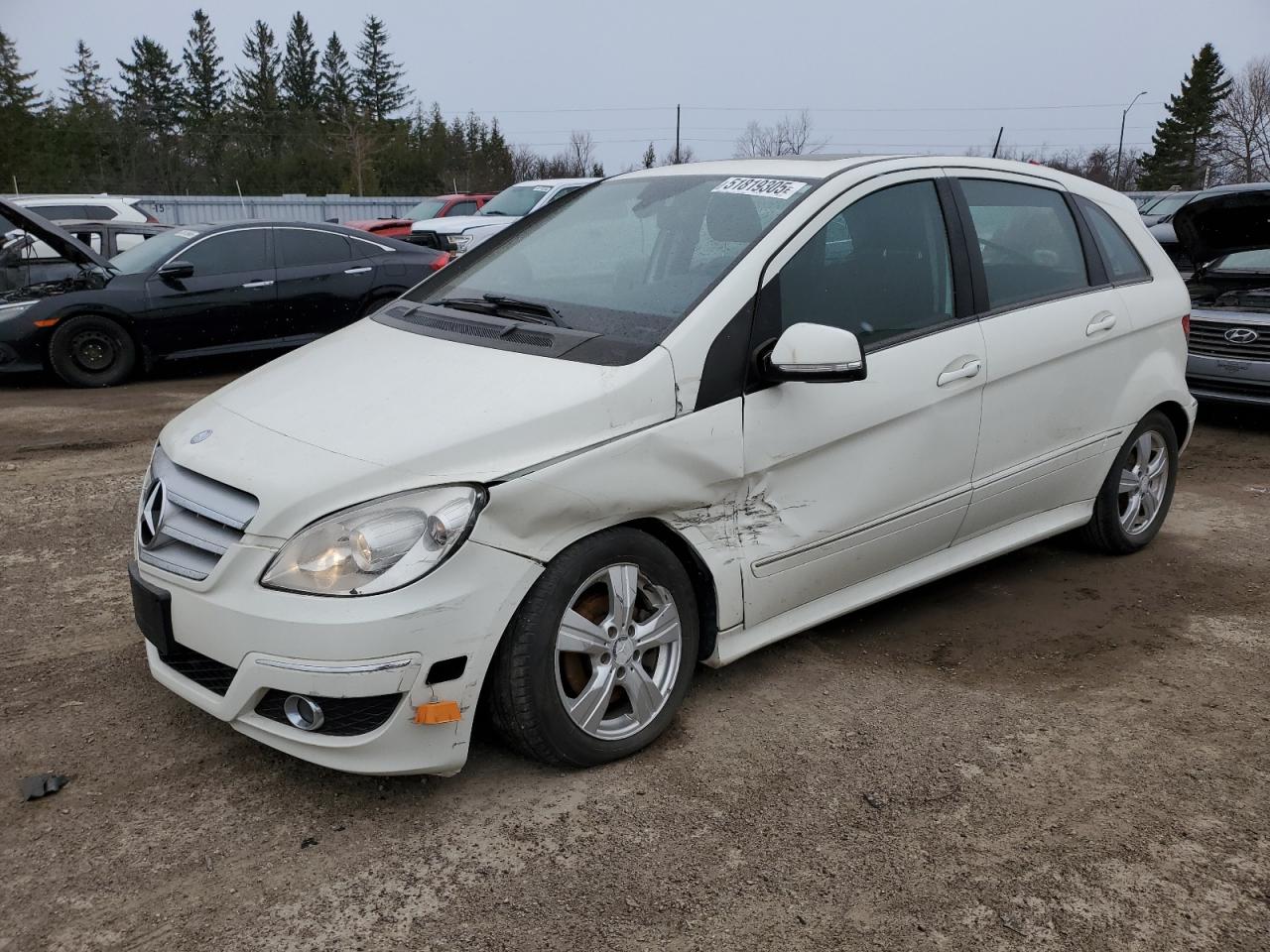 2010 Mercedes-Benz B 200, VIN WDDFH3DBXAJ577636 — Side