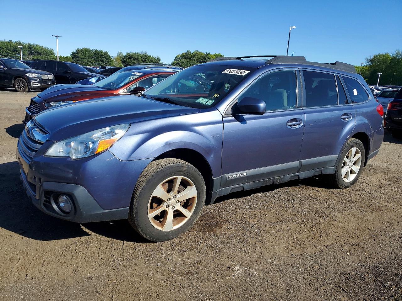 2014 Subaru Outback Premium, VIN 4S4BRBDC4E3322981 — Water / flood