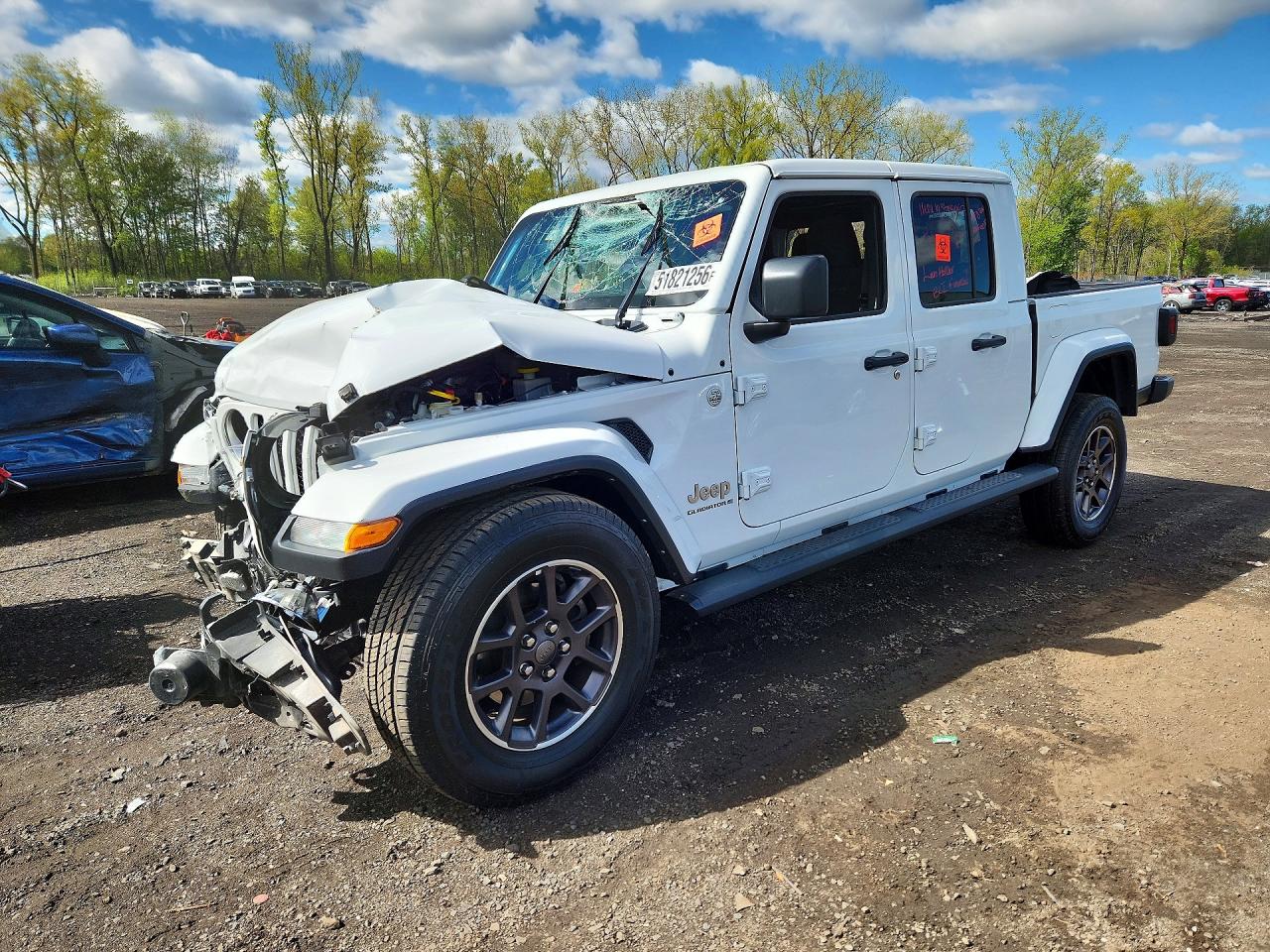 2023 Jeep Gladiator Overland, VIN 1C6HJTFG4PL533216 — Biohazard / chemical