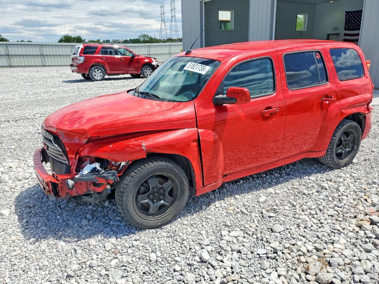 2011 Chevrolet HHR 1LT, VIN 3GNBABFW6BS518212 — Front end