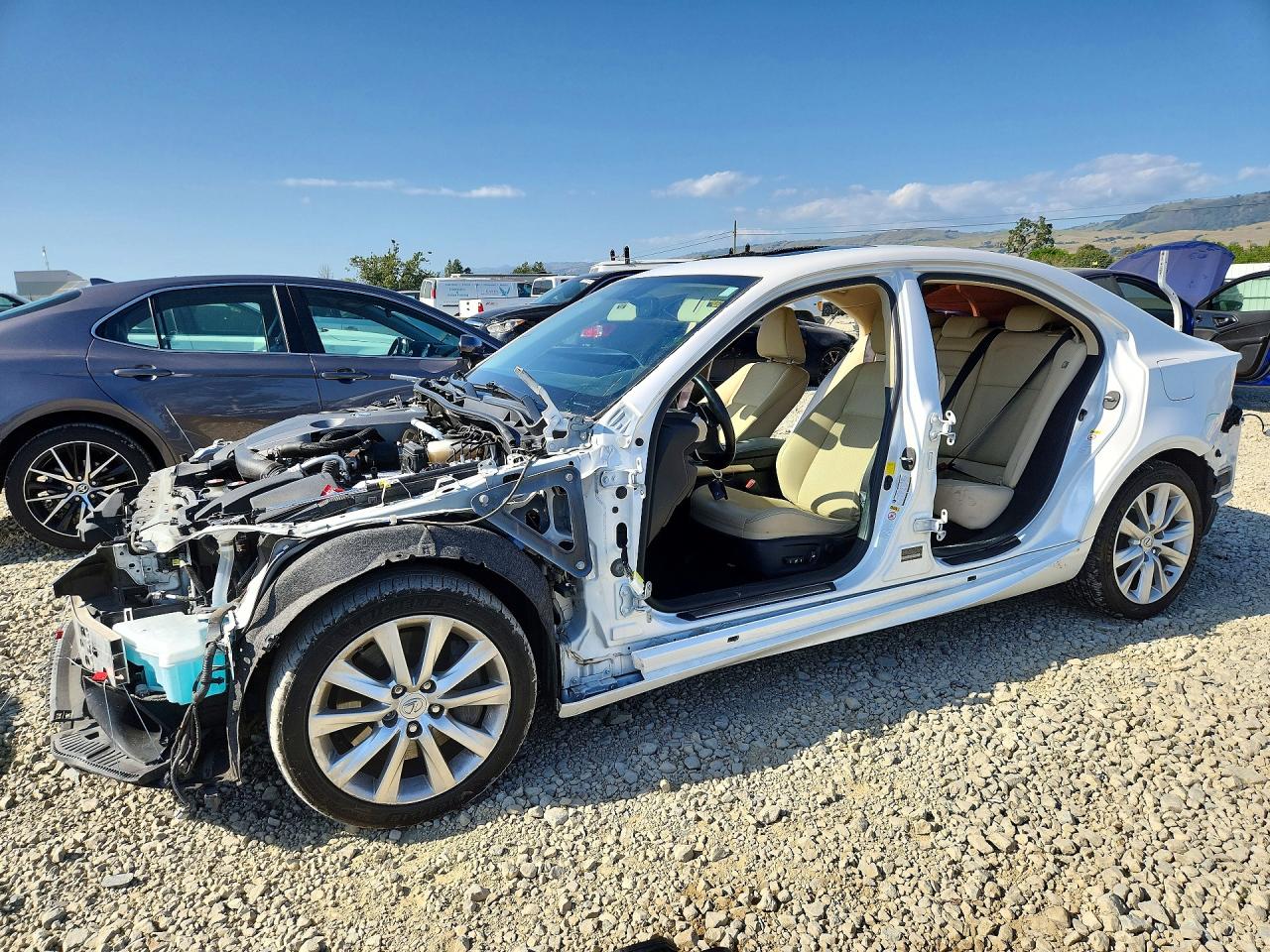 2016 Lexus IS 200t, VIN JTHBA1D26G5026282 — Stripped