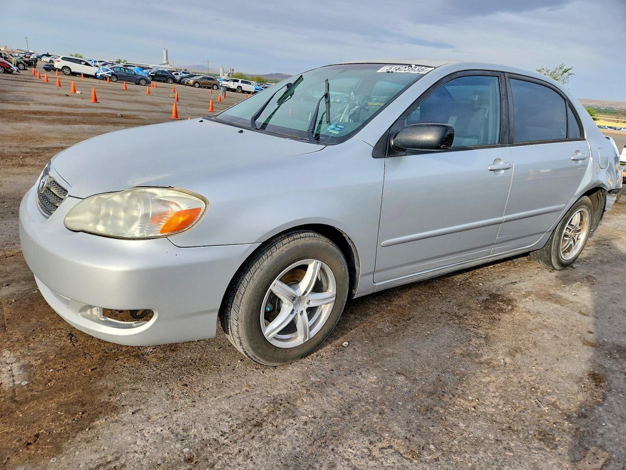 2005 Toyota Corolla LE, VIN 1NXBR32E95Z423812 — Rear end