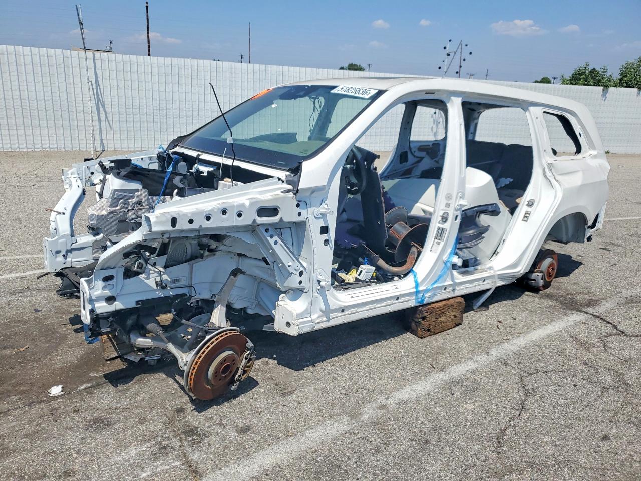 2018 Mercedes-Benz GLS 450, VIN 4JGDF6EE8JB077093 — Stripped