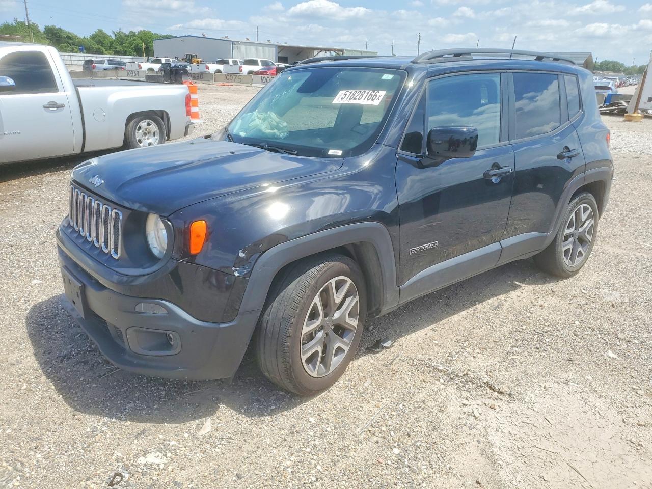 2018 Jeep Renegade Latitude, VIN ZACCJABB0JPJ19173 — Front end