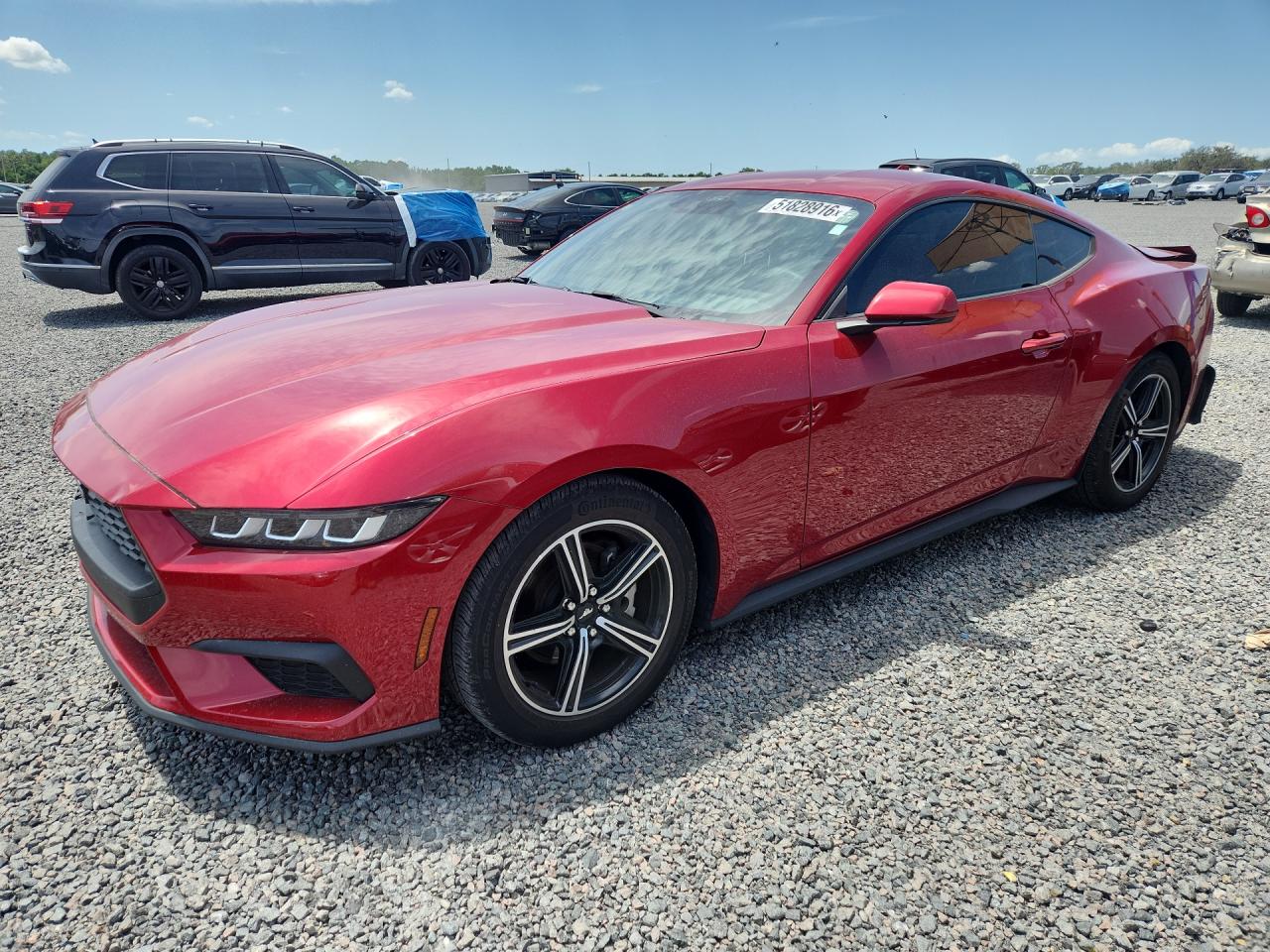2024 Ford Mustang EcoBoost, VIN 1FA6P8TH8R5130149 — Rear end