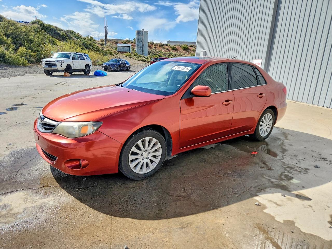 2010 Subaru Impreza i Premium, VIN JF1GE6B64AH515516 — Front end
