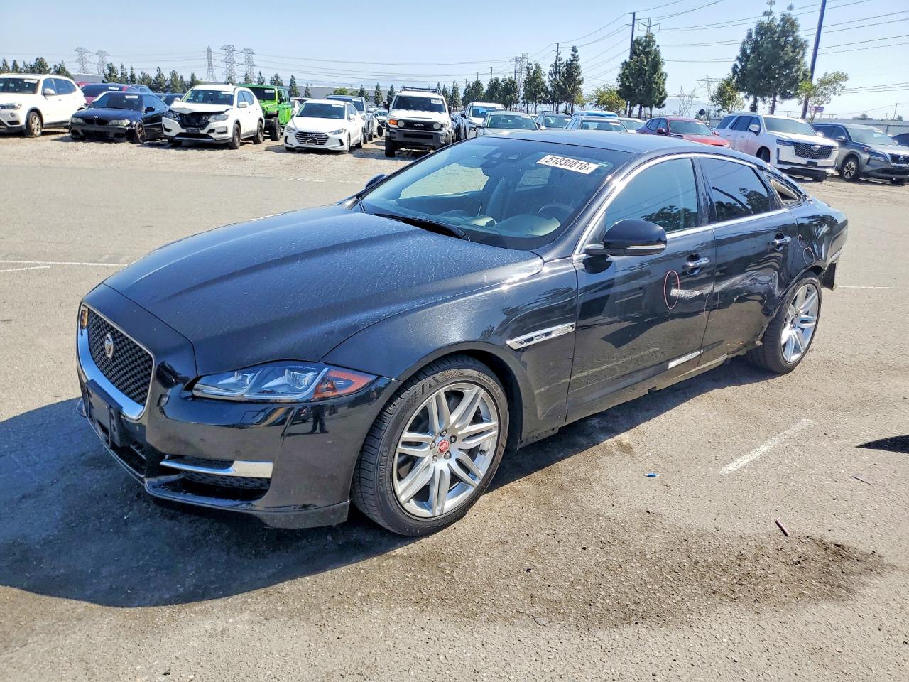 2019 Jaguar XJ R-Sport, VIN SAJWA1C73K8W19543 — Rear end