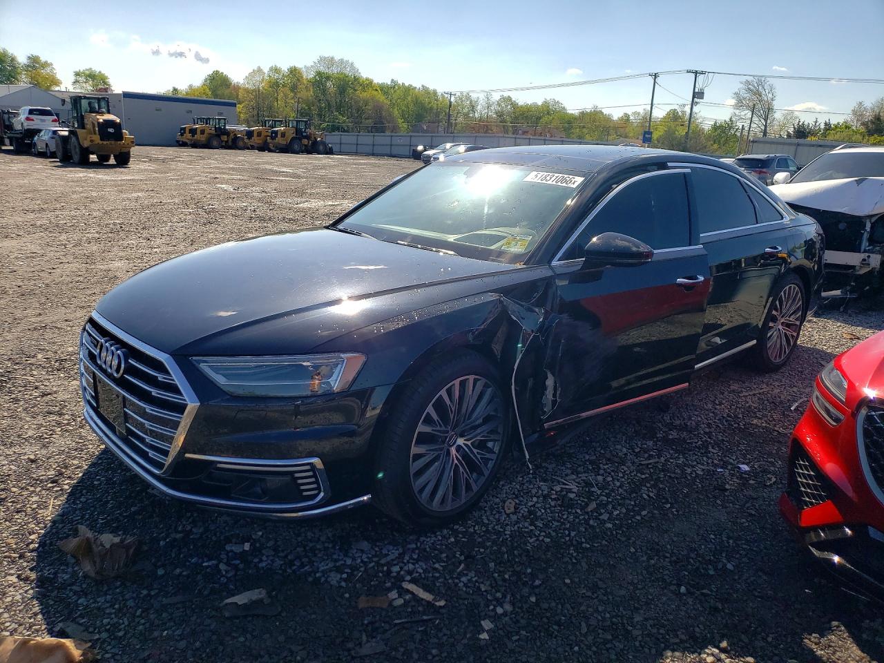 2020 Audi A8, VIN WAU8HAF82LN008779 — Side