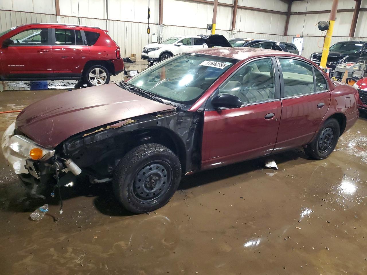 2002 Saturn SL, VIN 1G8ZH54862Z257153 — Перед