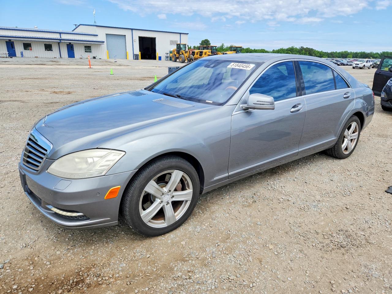 2011 Mercedes-Benz S 550, VIN WDDNG8GB0BA407942 — Water / flood