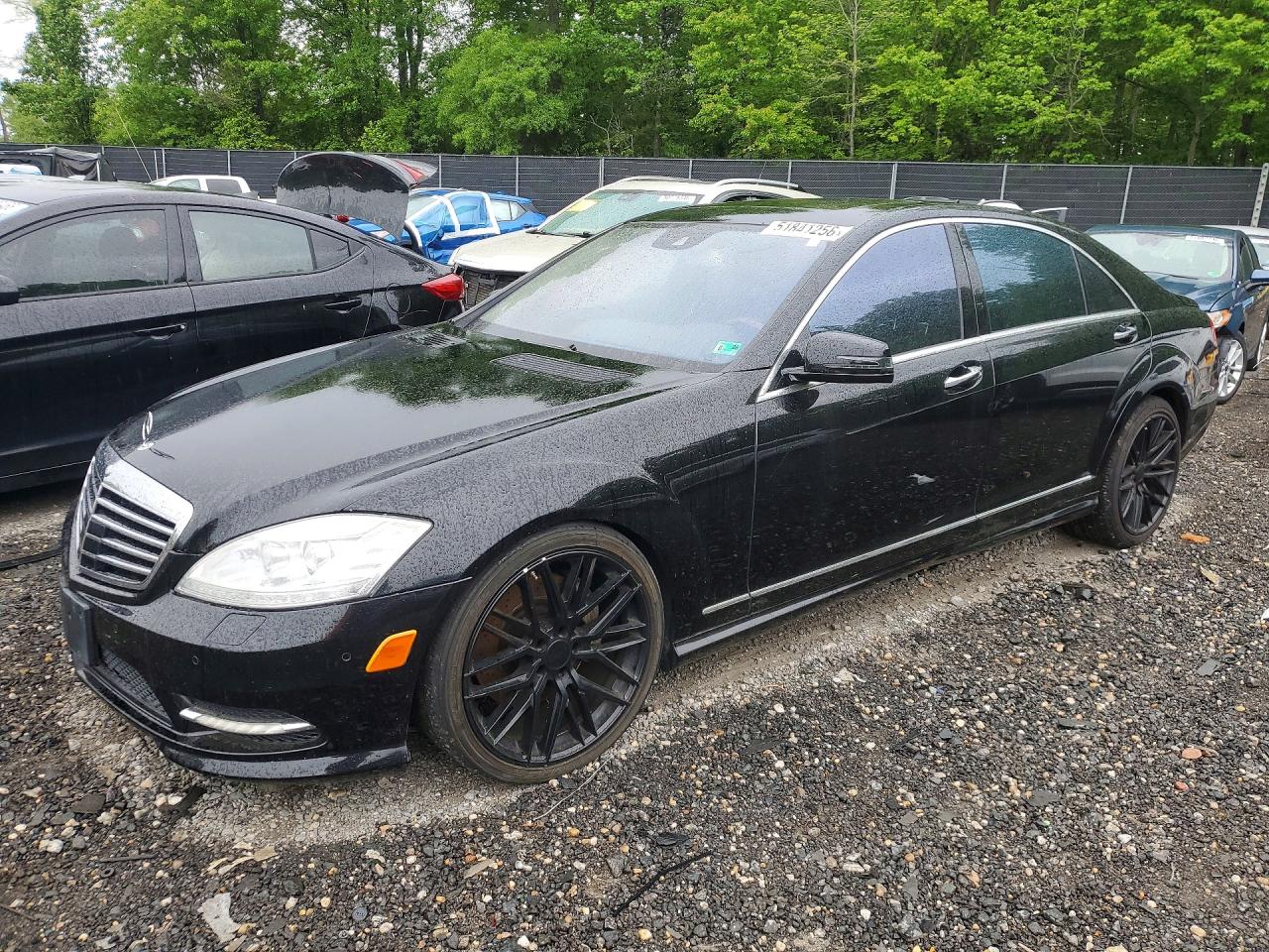 2013 Mercedes-Benz S 550, VIN WDDNG7DBXDA505135 — Фото с аукциона