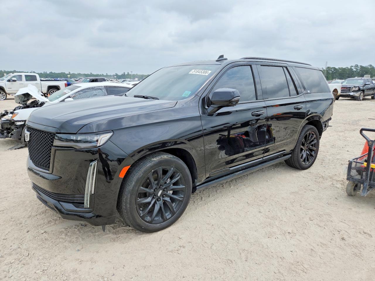 2023 Cadillac Escalade RWD Sport Platinum, VIN 1GYS3GKL2PR426739 — Rear end