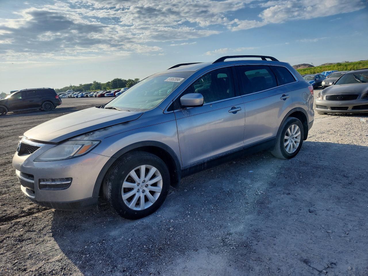 2008 Mazda CX-9 Grand Touring, VIN JM3TB28A980155455 — Engine fire