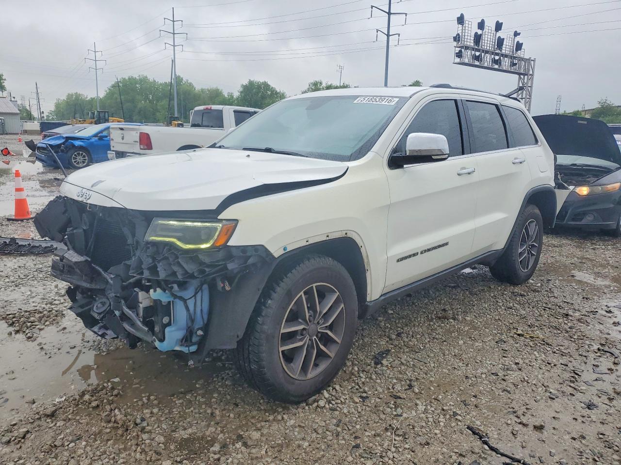 2018 Jeep Grand Cherokee Limited, VIN 1C4RJFBG5JC258161 — Front end