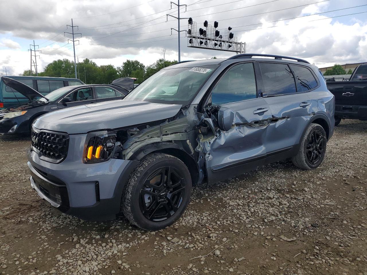 2024 Kia Telluride SX Prestige X-Pro, VIN 5XYP5DGC8RG539884 — Front end