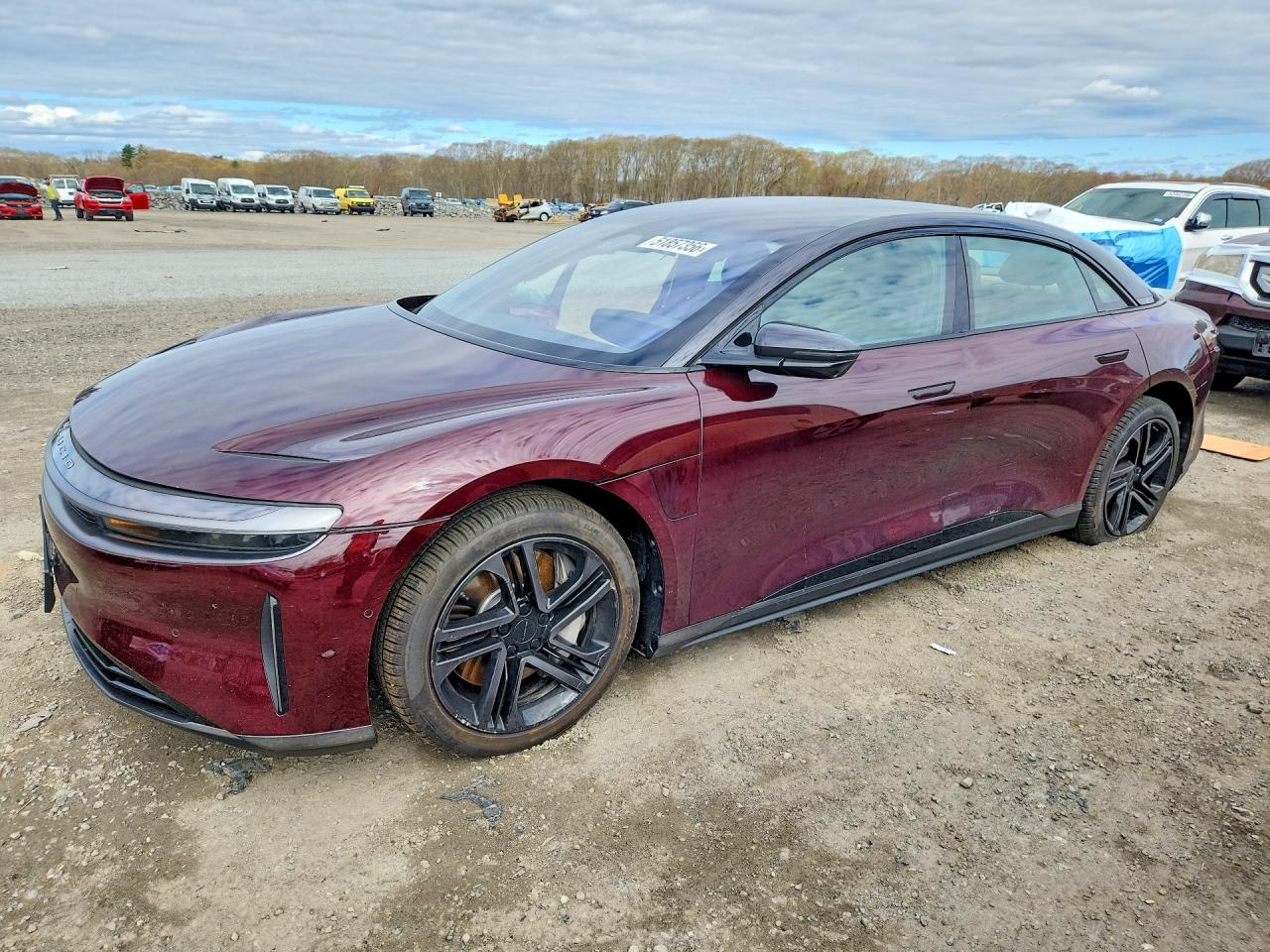 2026 Lucid Air Touring, VIN 50EA1TEA8TA005266 — Side