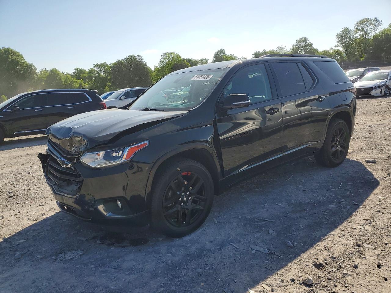 2019 Chevrolet Traverse Premier, VIN 1GNERKKW4KJ311444 — Front end