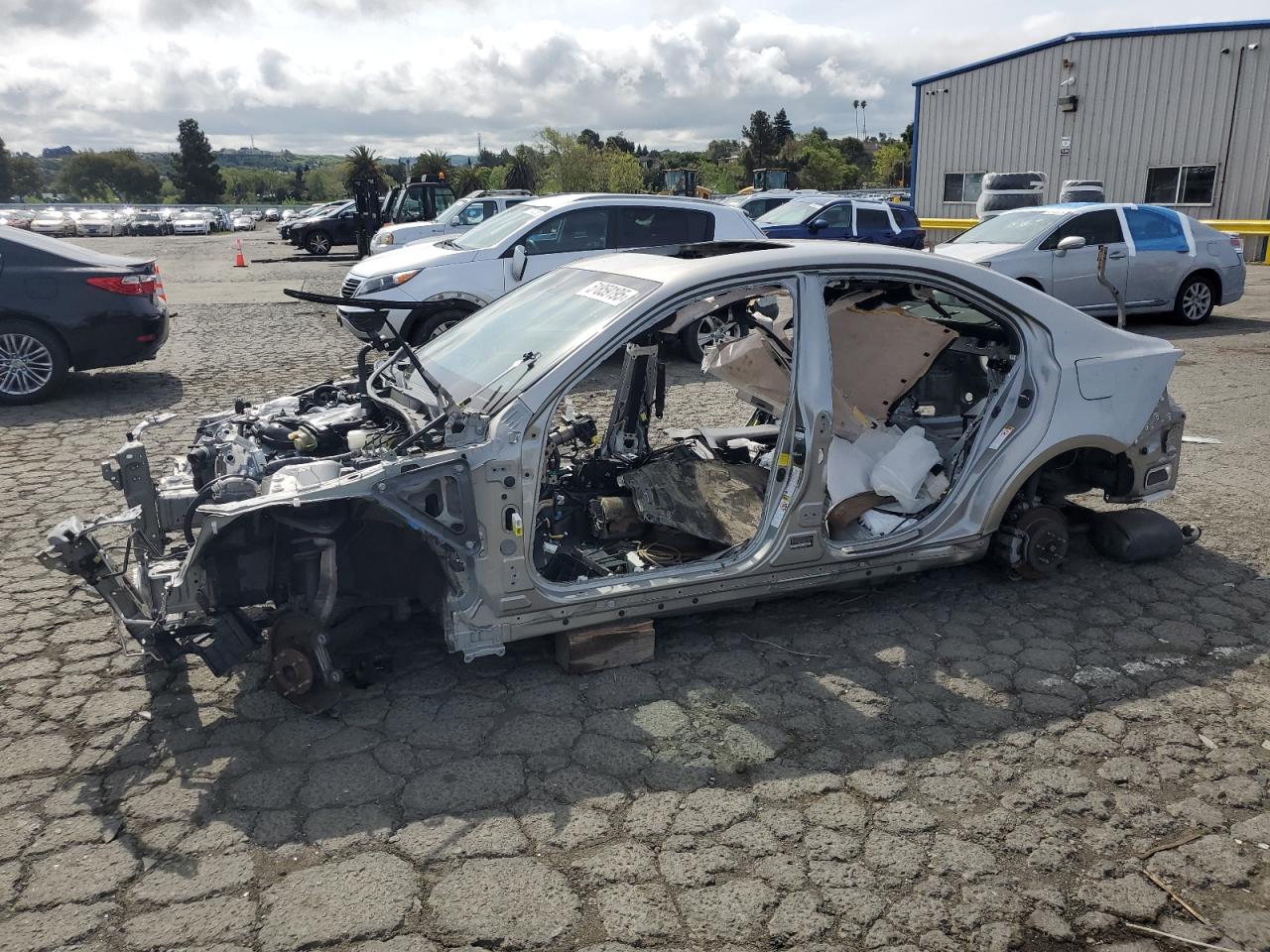 2015 Lexus IS 250, VIN JTHBF1D2XF5048432 — Stripped