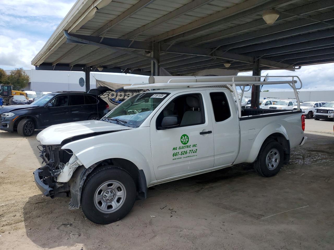 2019 Nissan Frontier S, VIN 1N6BD0CT8KN797295 — Повреждение рамы