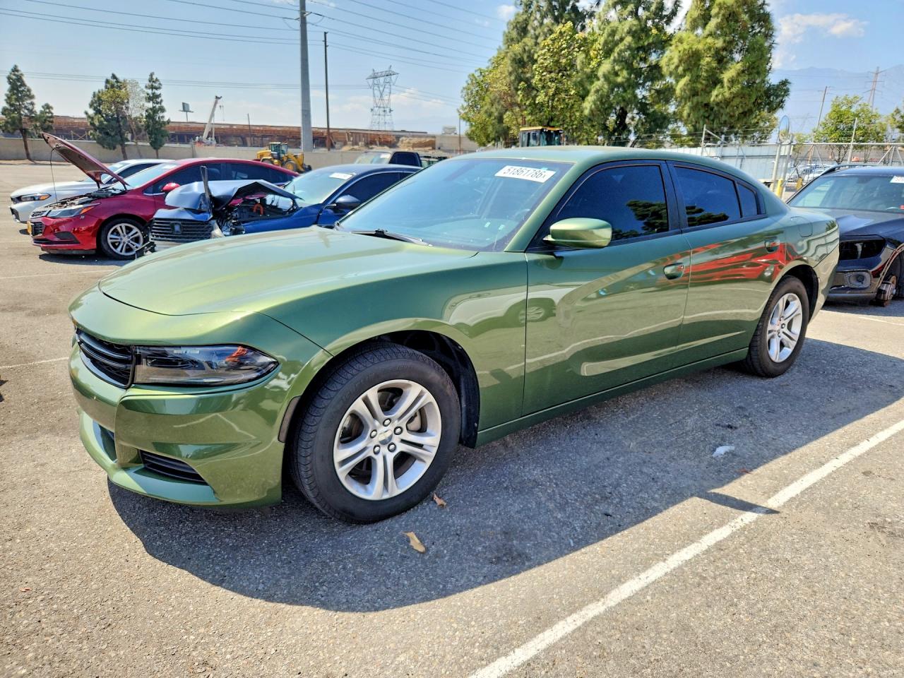 2022 Dodge Charger SXT, VIN 2C3CDXBG4NH110576 — All over