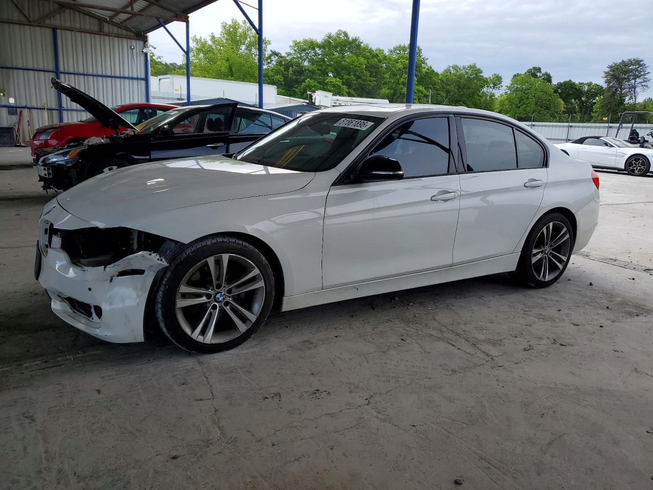 2014 BMW 3 Series 328i, VIN WBA3A5G59ENP29212 — Front end