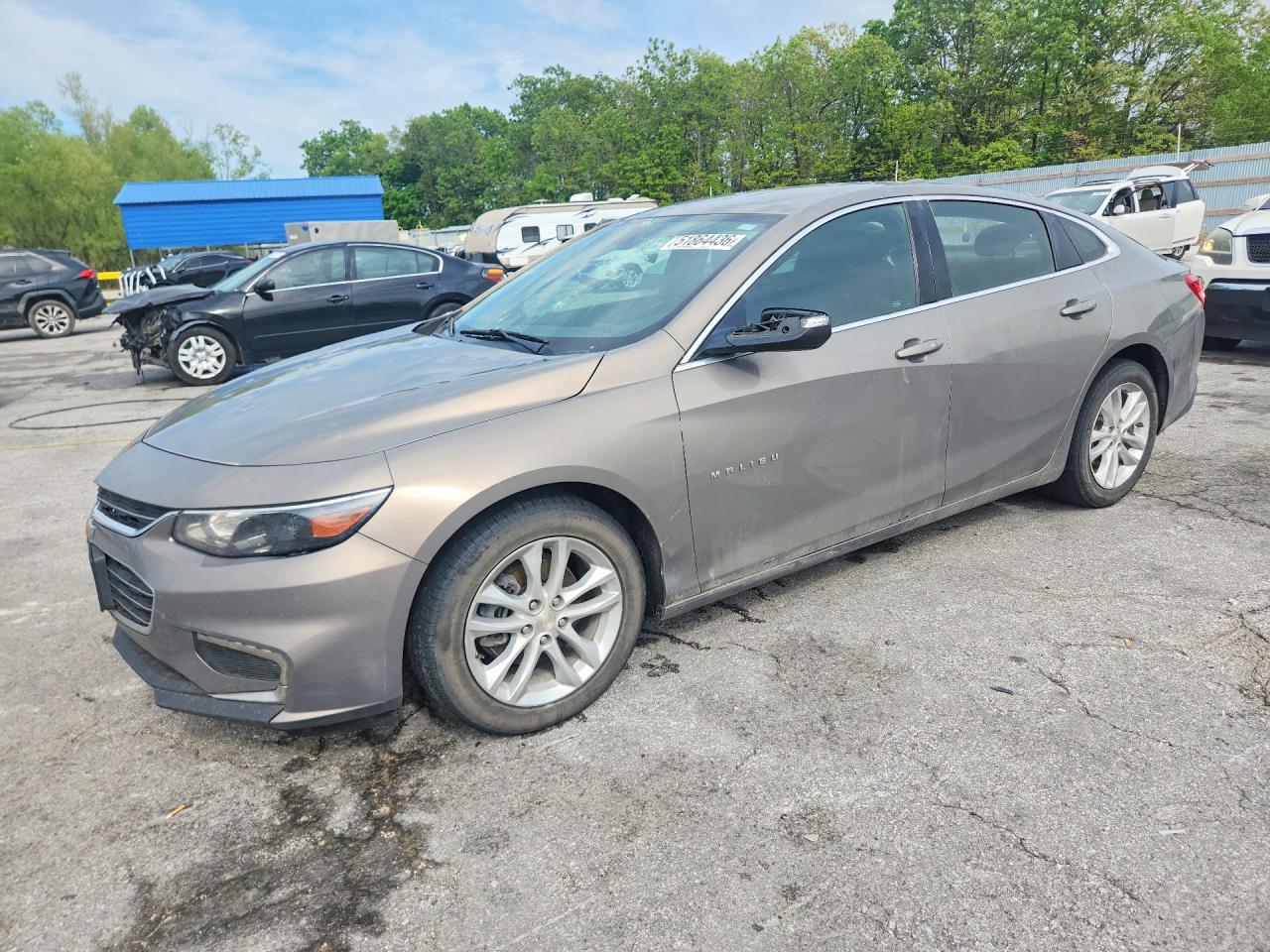 2017 Chevrolet Malibu LT, VIN 1G1ZE5ST3HF149968 — Hail