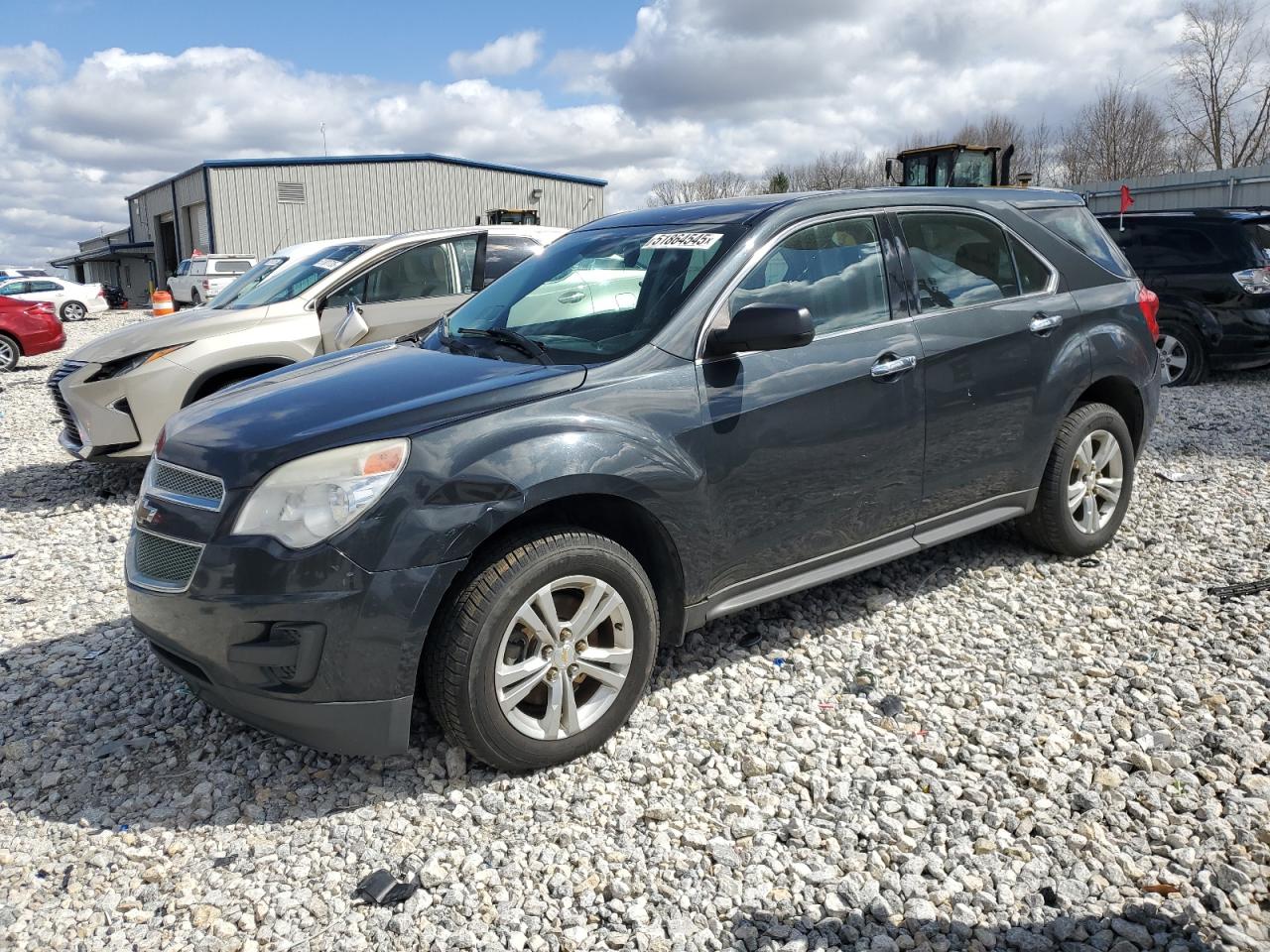 2014 Chevrolet Equinox LS, VIN 2GNFLEEK6E6254617 — Front end