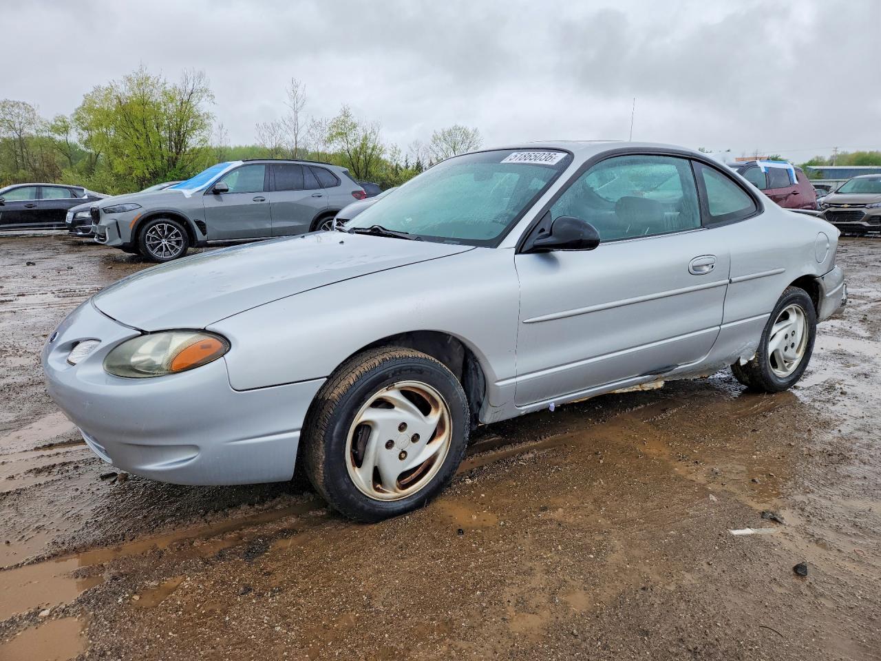 2001 Ford Escort ZX2, VIN 3FAFP11371R215287 — Rear end