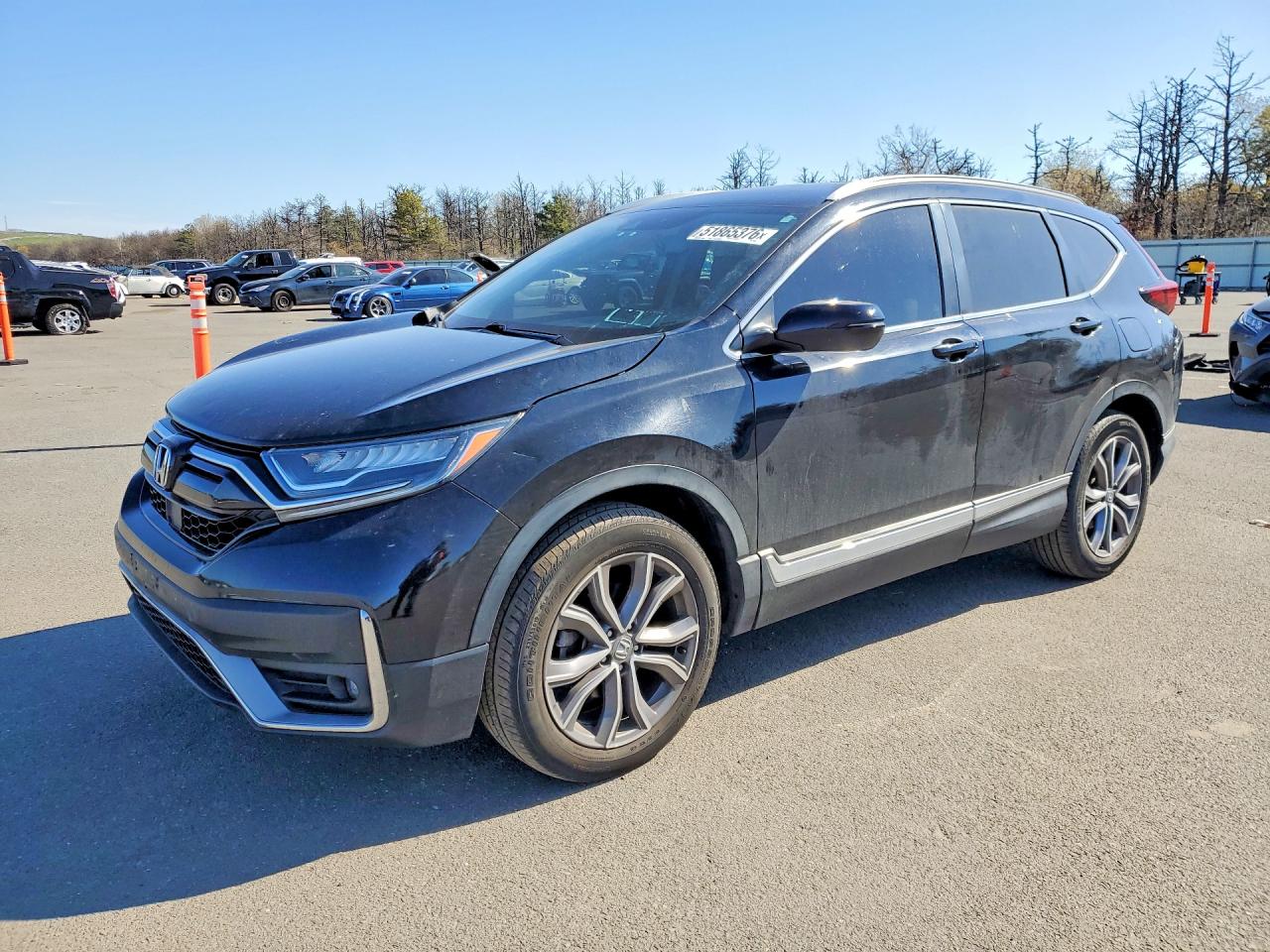 2020 Honda CR-V Touring, VIN 2HKRW2H90LH664956 — Missing or altered VIN