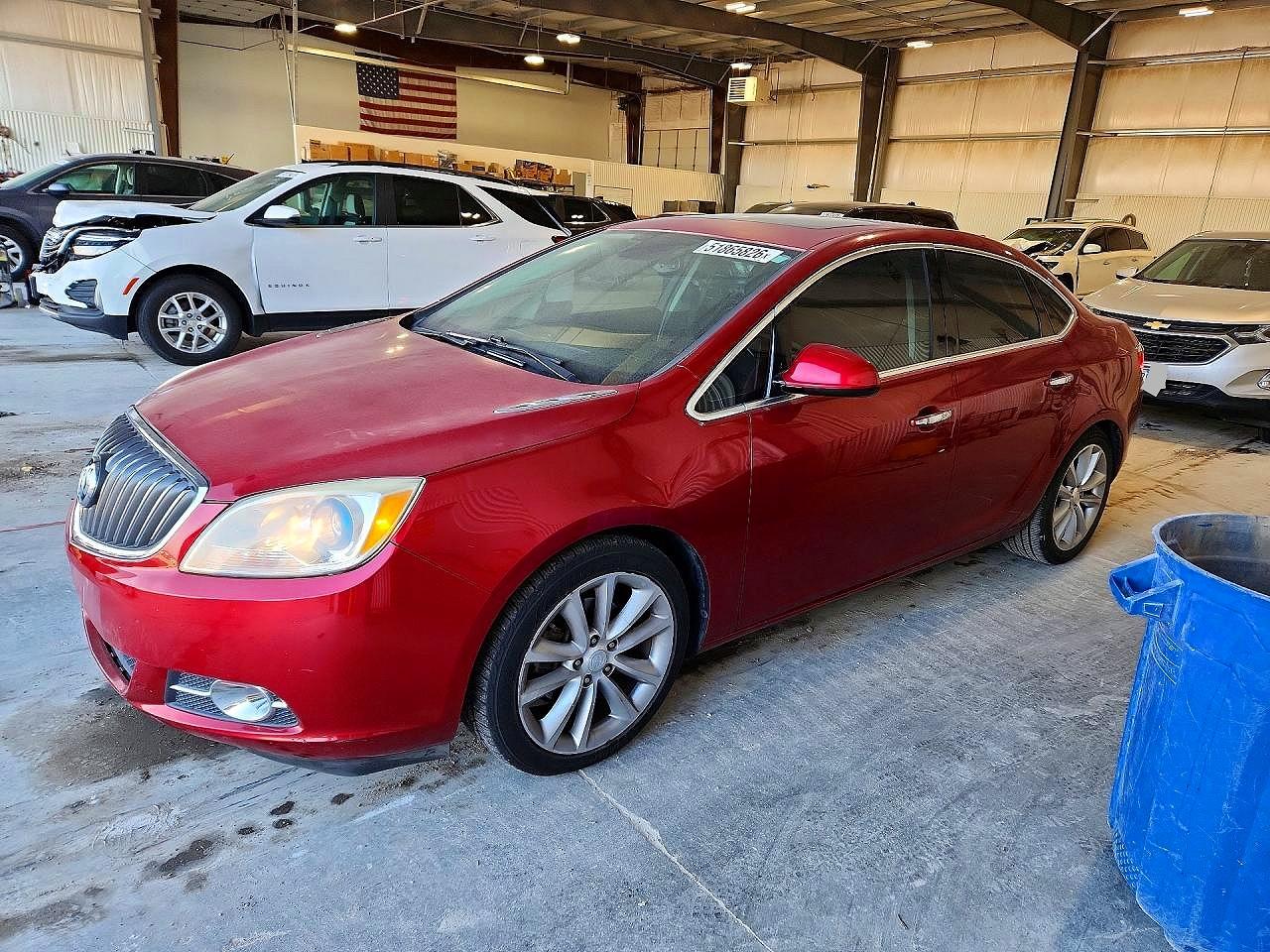 2013 Buick Verano Group, VIN 1G4PS5SK4D4235886 — Перед