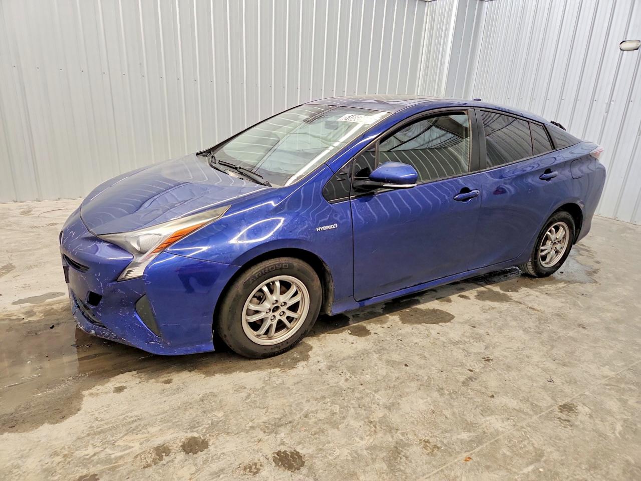 2016 Toyota Prius Three, VIN JTDKARFU2G3512646 — Engine fire