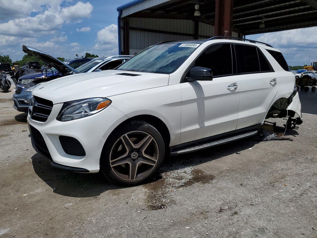 2018 Mercedes-Benz GLE 350, VIN 4JGDA5HB7JB087088 — Undercarriage