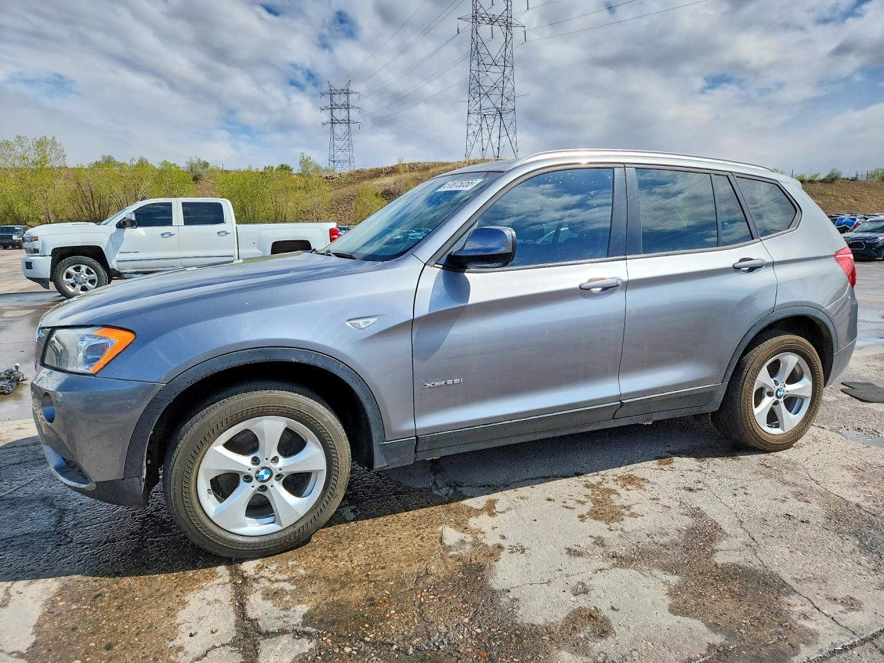 2012 BMW X3 28i, VIN 5UXWX5C56CL727557 — Перед