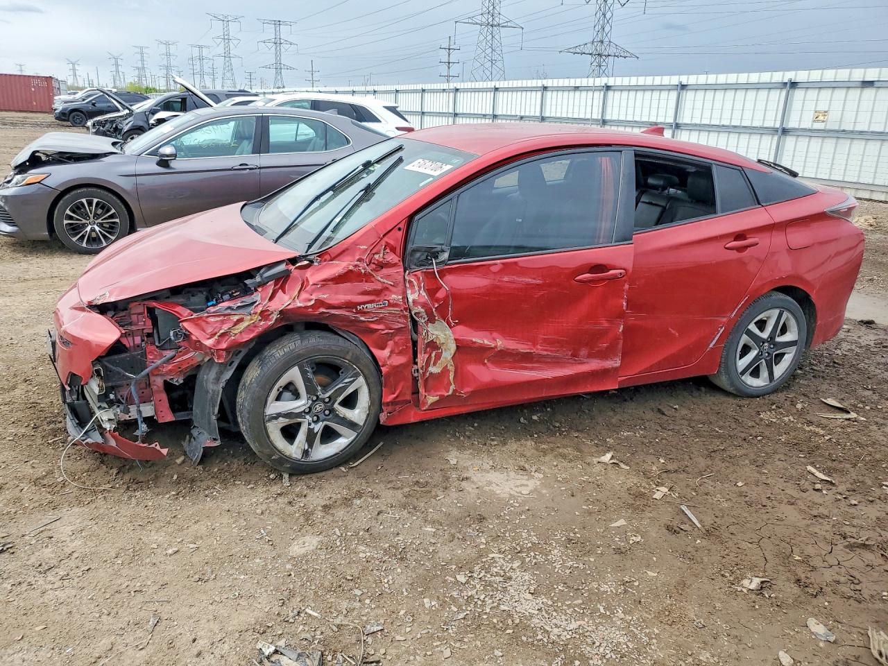 2016 Toyota Prius Four Touring, VIN JTDKARFU7G3522797 — Side