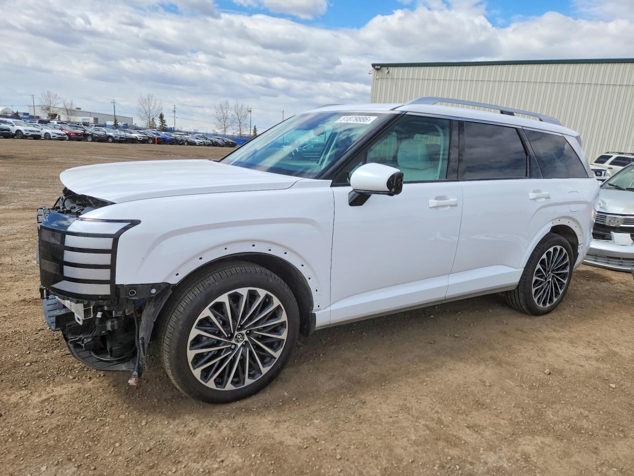 2026 Hyundai Palisade Hybrid Calligraphy, VIN KM8RMESA9TU056378 — Front end