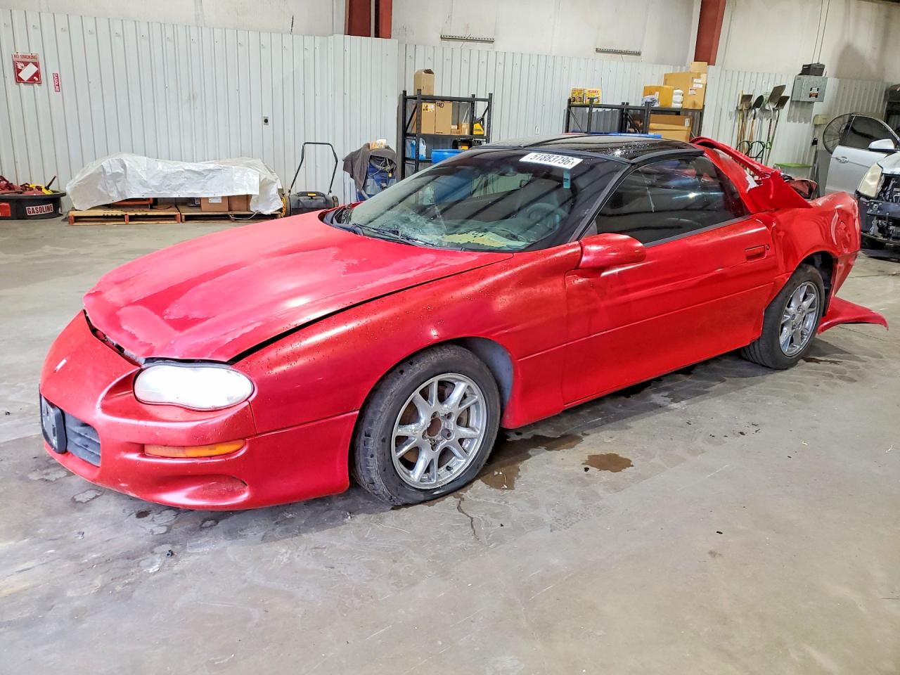 2002 Chevrolet Camaro, VIN 2G1FP22KX22119202 — Rear end