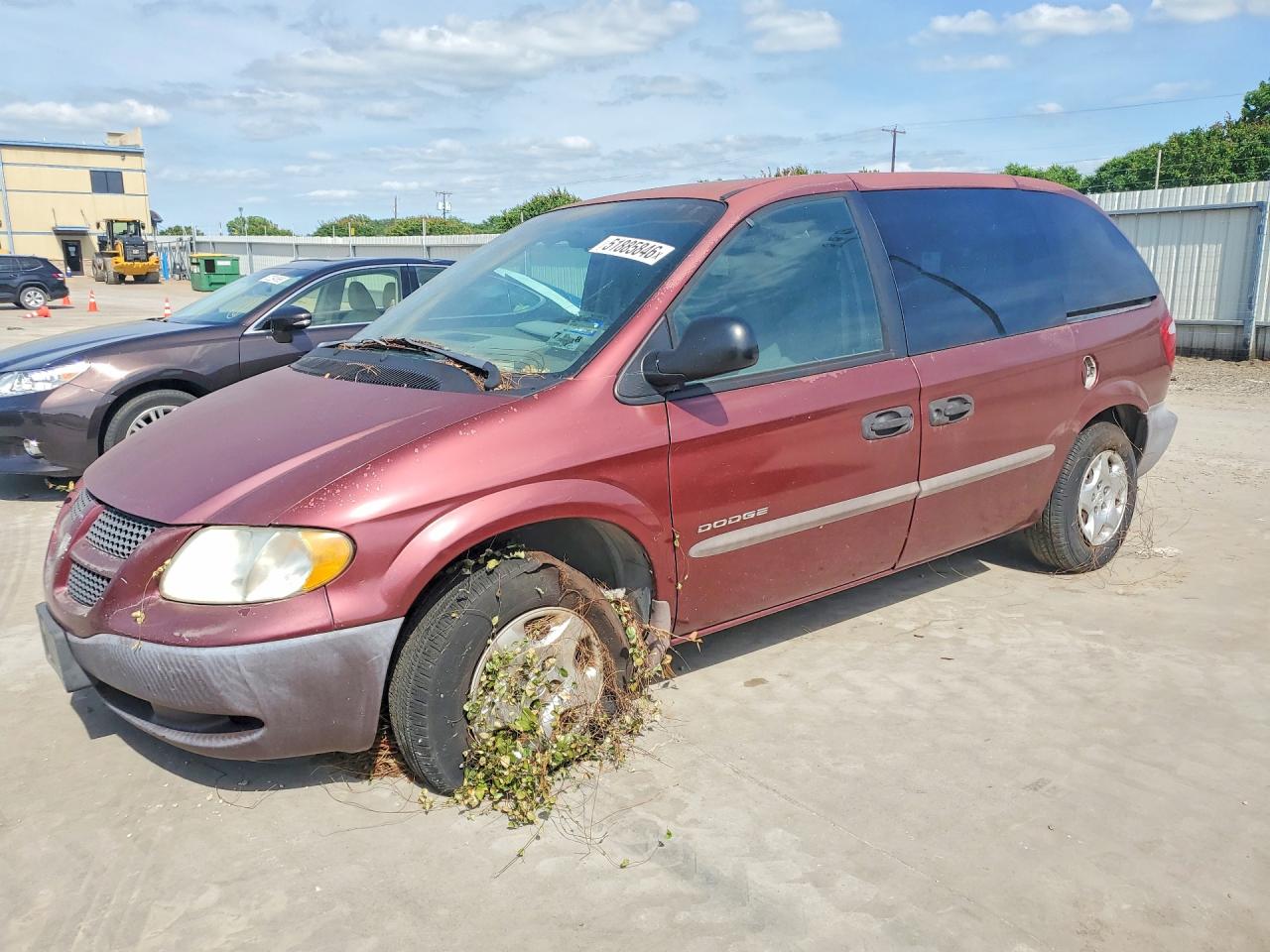 2001 Dodge Caravan SE, VIN 1B4GP25371B169928 — Normal wear
